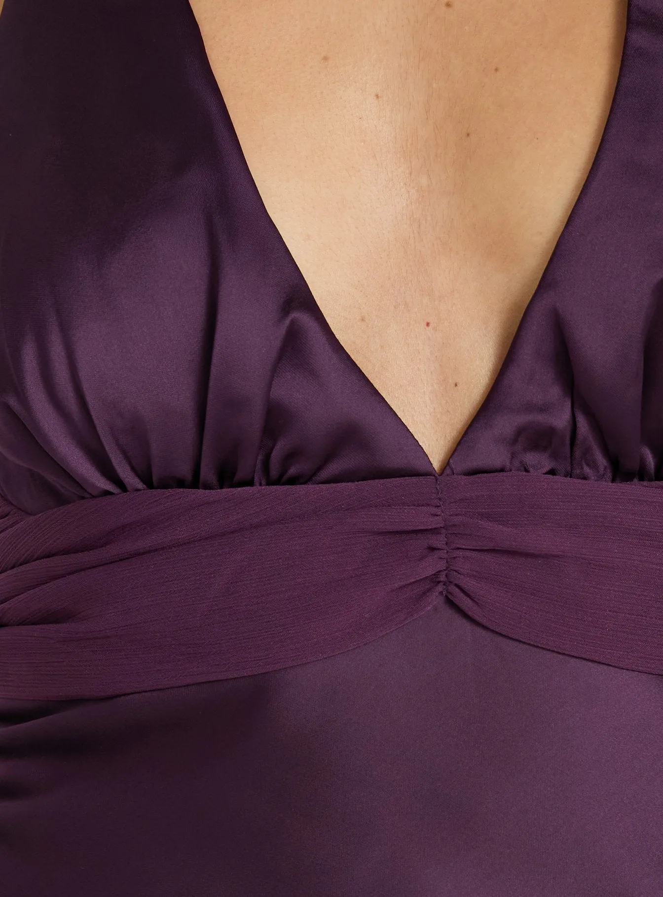 Odyssa Halter Mini Dress Purple sold by Princess Polly product image thumbnail 5