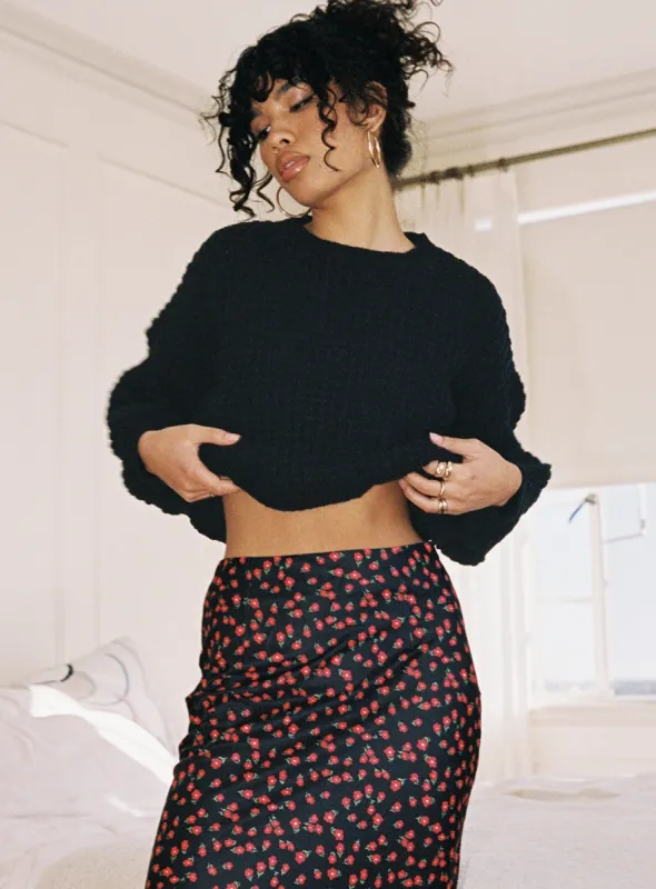Brookside Sweater Black sold by Princess Polly