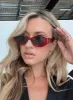 Rayden Sunglasses Red sold by Princess Polly
