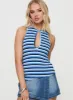 Kingsbridge Top Blue Stripe sold by Princess Polly