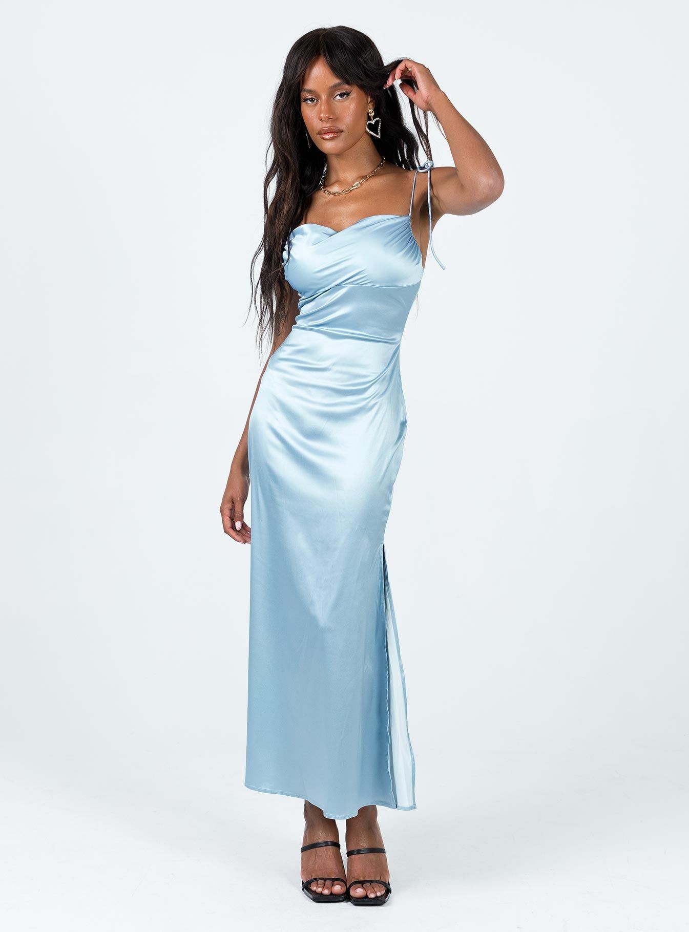 Avriel Maxi Dress Blue sold by Princess Polly product image thumbnail 3