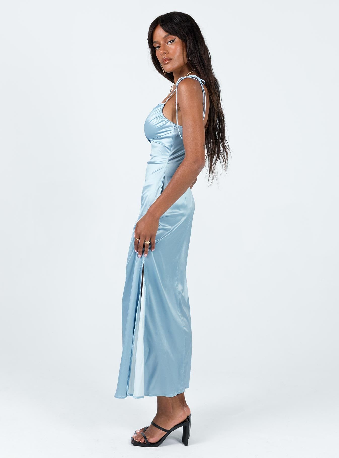 Avriel Maxi Dress Blue sold by Princess Polly product image thumbnail 4