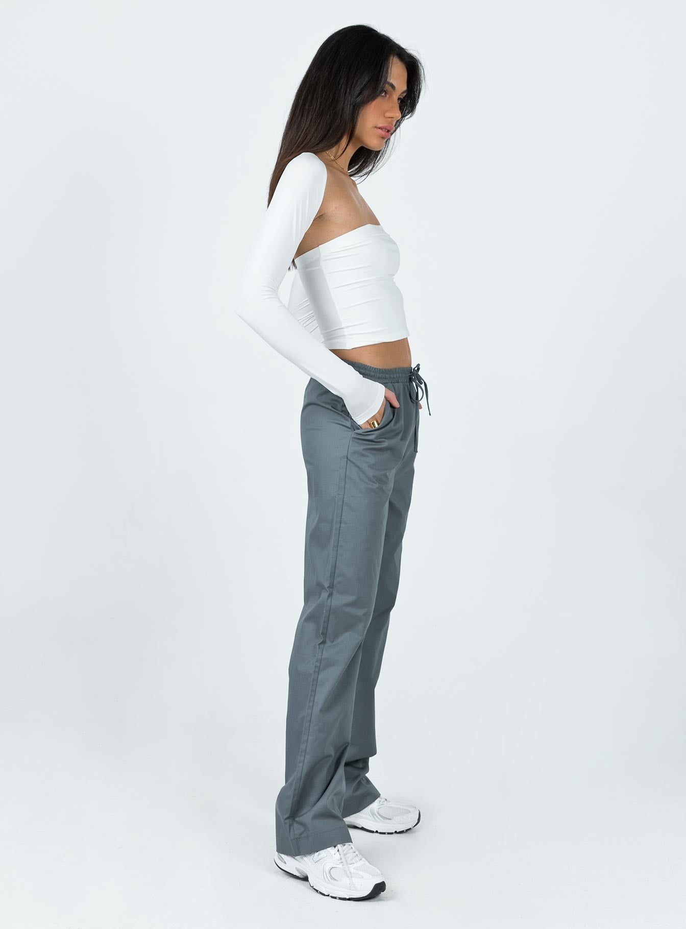 Tumble Pants Slate sold by Princess Polly product image thumbnail 3