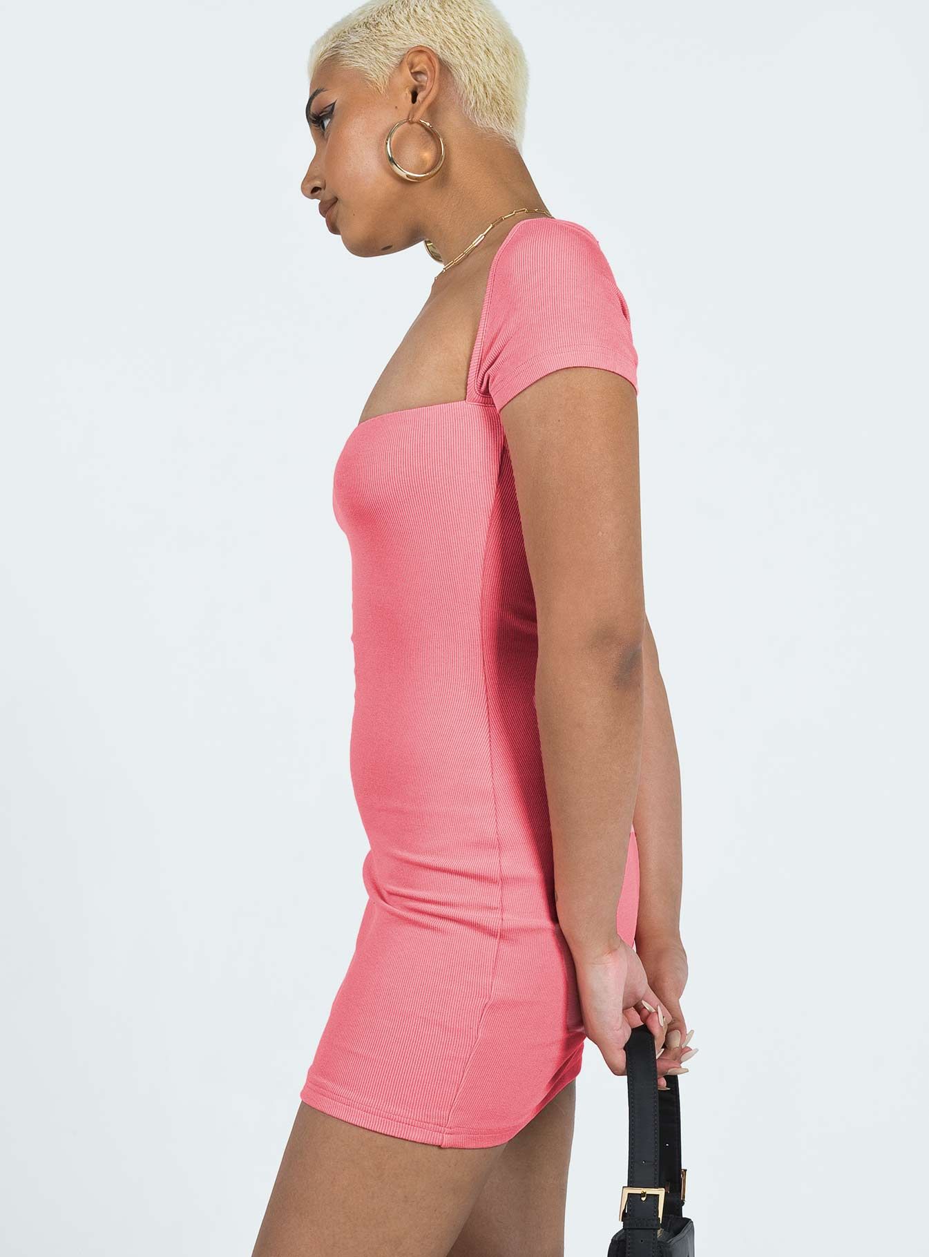 Dianne Mini Dress Pink sold by Princess Polly product image thumbnail 3