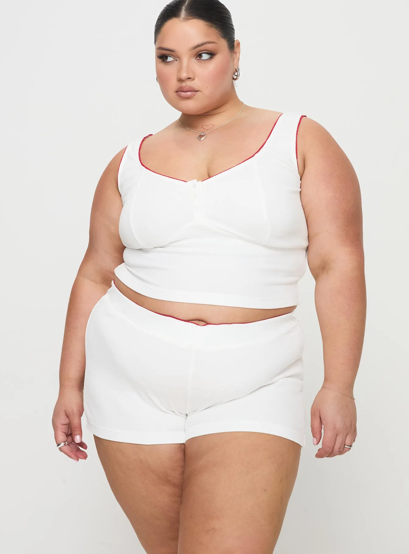 Motif Rib Sleep Set Ivory Curve sold by Princess Polly product image thumbnail 2