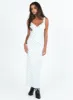Lupton Maxi Dress White / Blue Floral sold by Princess Polly
