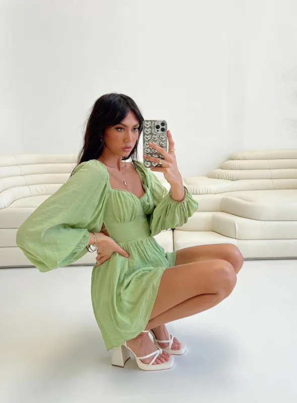 Danny Romper Green sold by Princess Polly