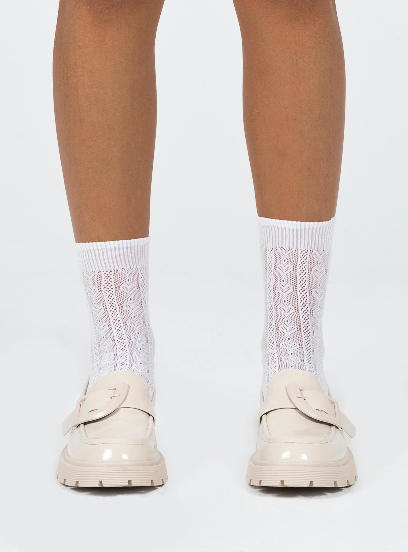 Fitzgerald Loafers Cream sold by Princess Polly product image thumbnail 2