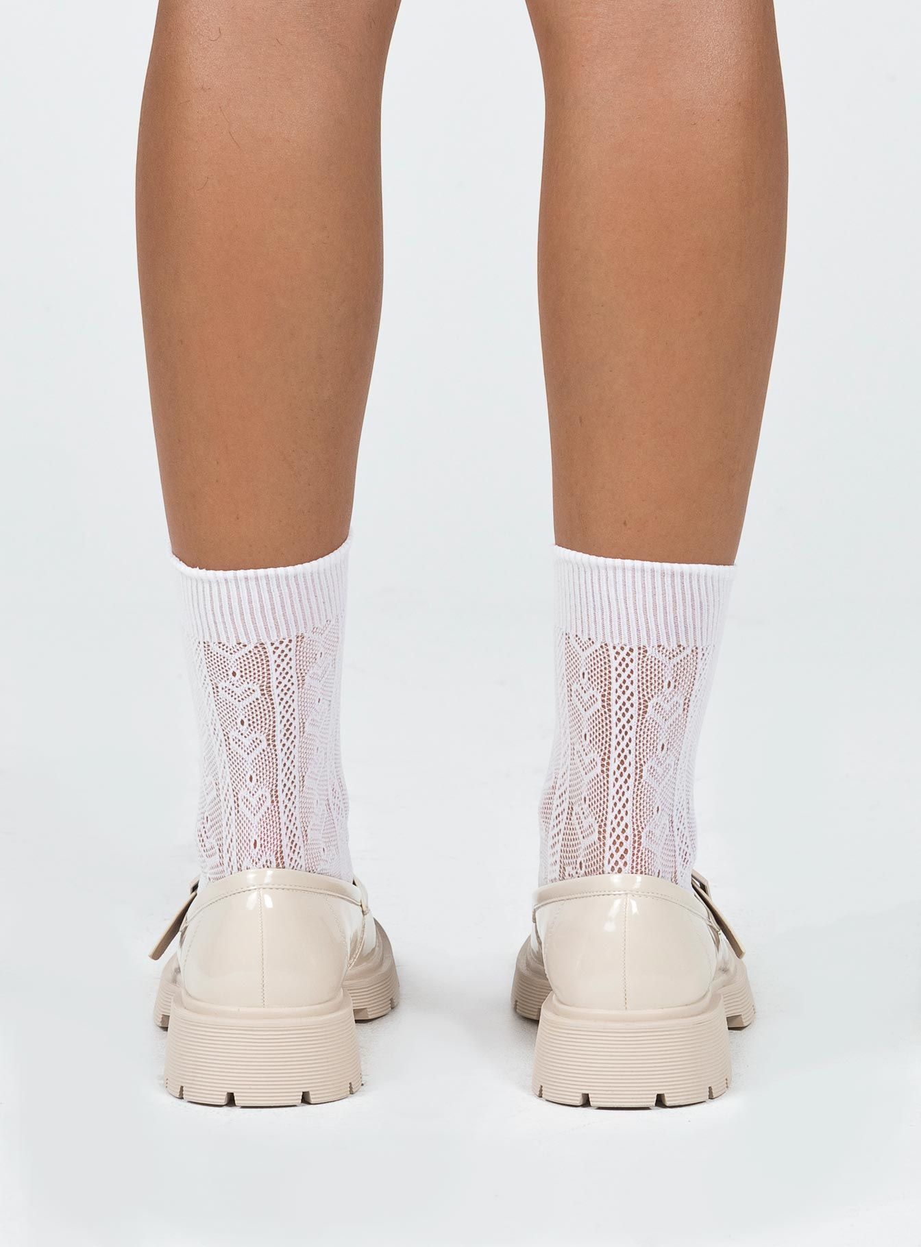 Fitzgerald Loafers Cream sold by Princess Polly product image thumbnail 4