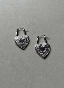 Classic Moments Earrings Silver sold by Princess Polly