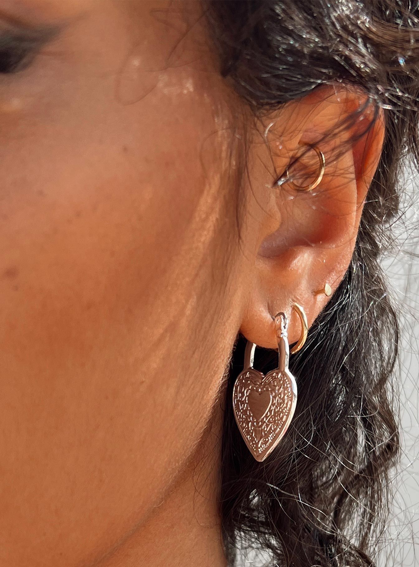 Classic Moments Earrings Silver sold by Princess Polly product image thumbnail 4