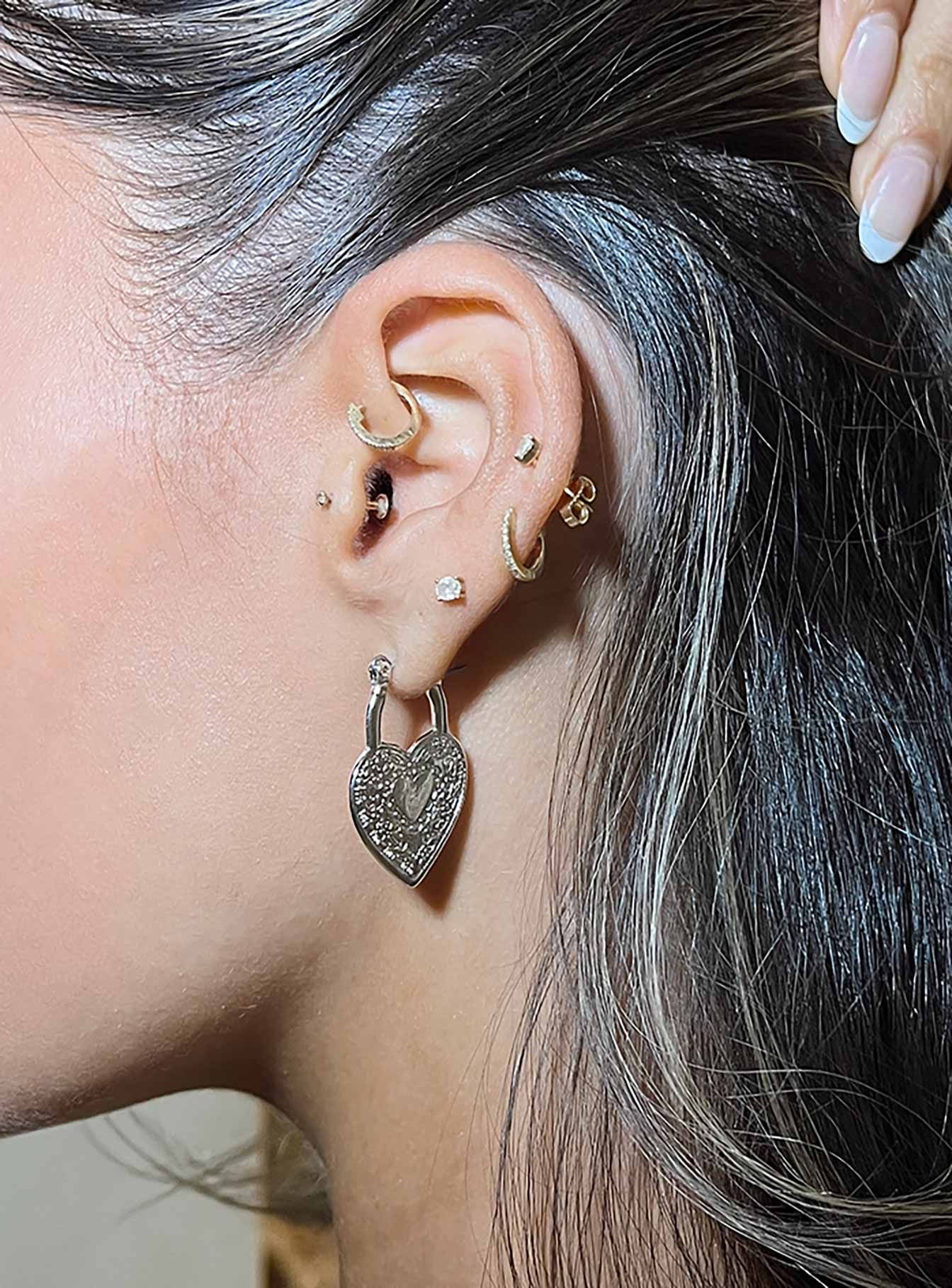 Classic Moments Earrings Silver sold by Princess Polly