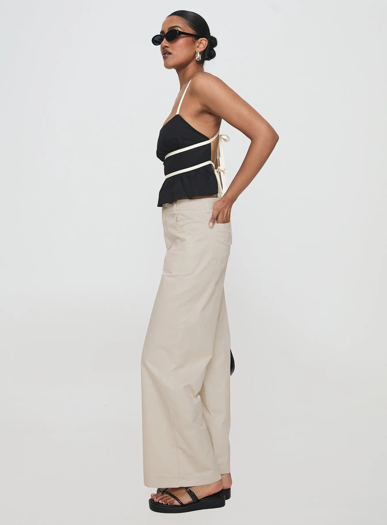 Scintillating Pants Beige sold by Princess Polly product image thumbnail 4