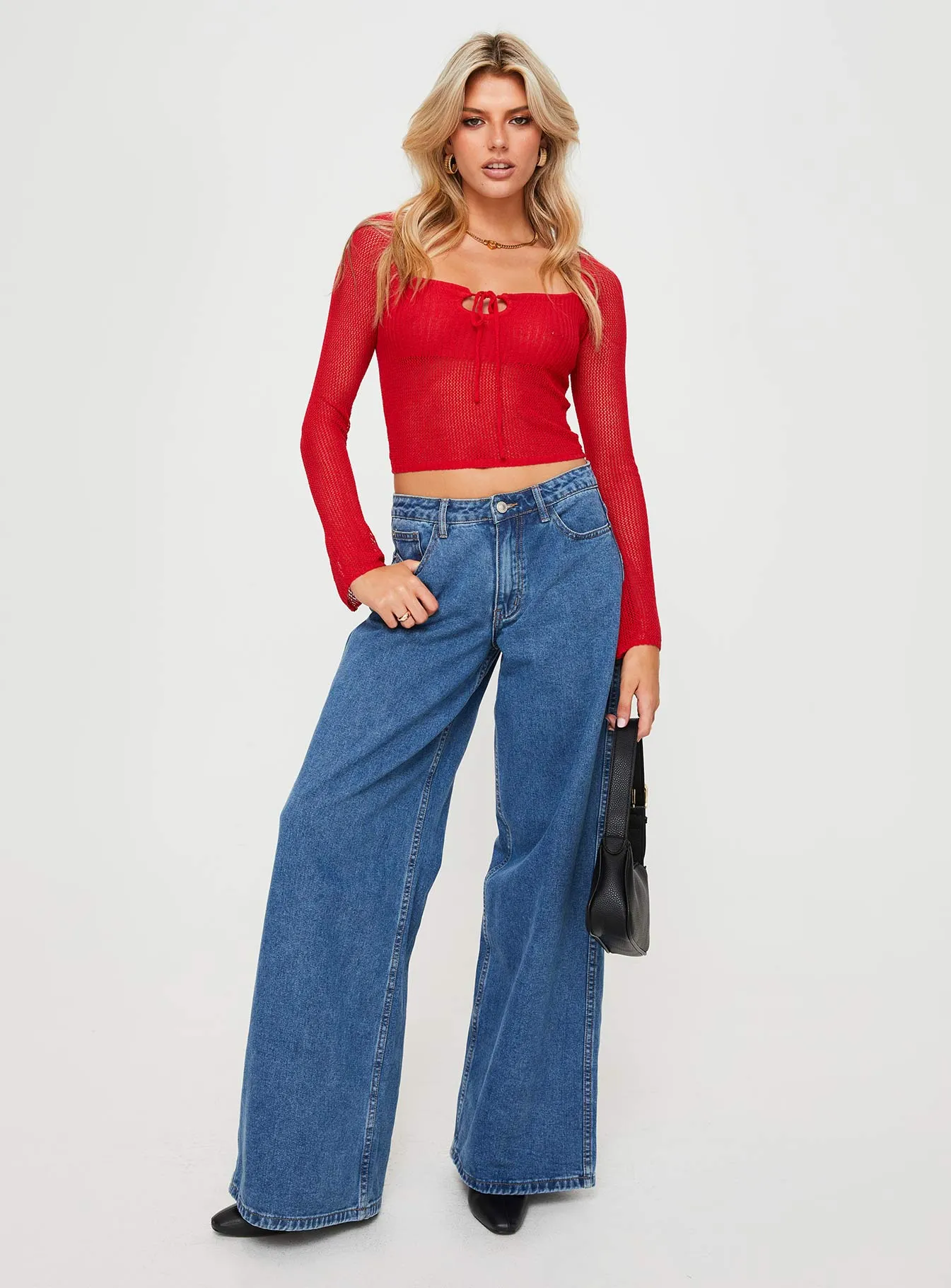 Tyren Top Red sold by Princess Polly product image thumbnail 3