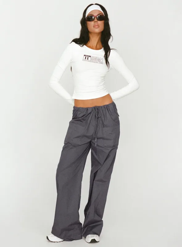 The Niel Pants Slate sold by Princess Polly