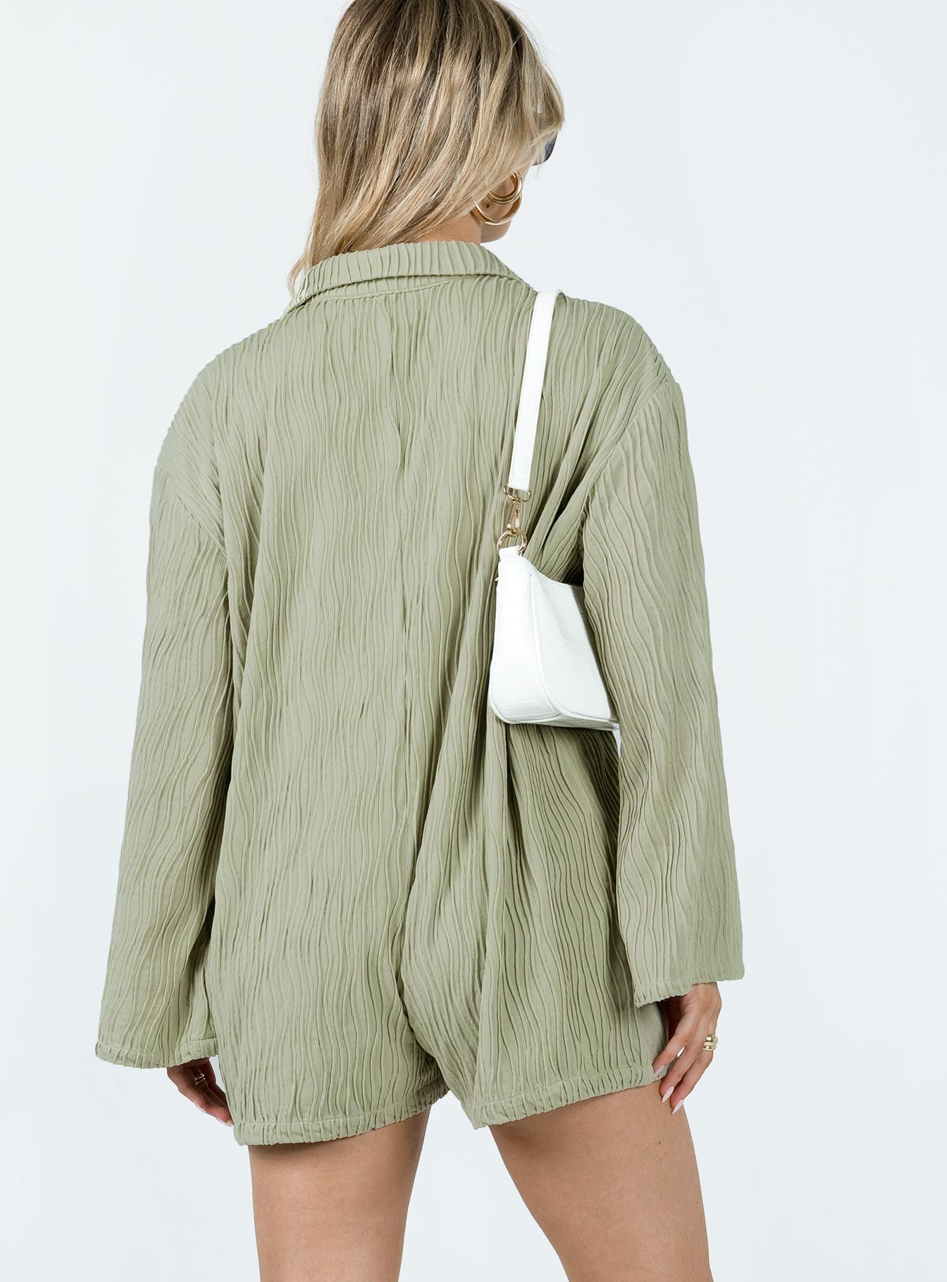 Dimitry Romper Sage sold by Princess Polly product image thumbnail 5