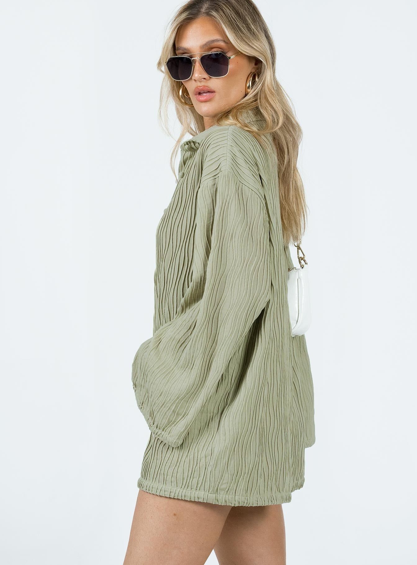 Dimitry Romper Sage sold by Princess Polly product image thumbnail 4