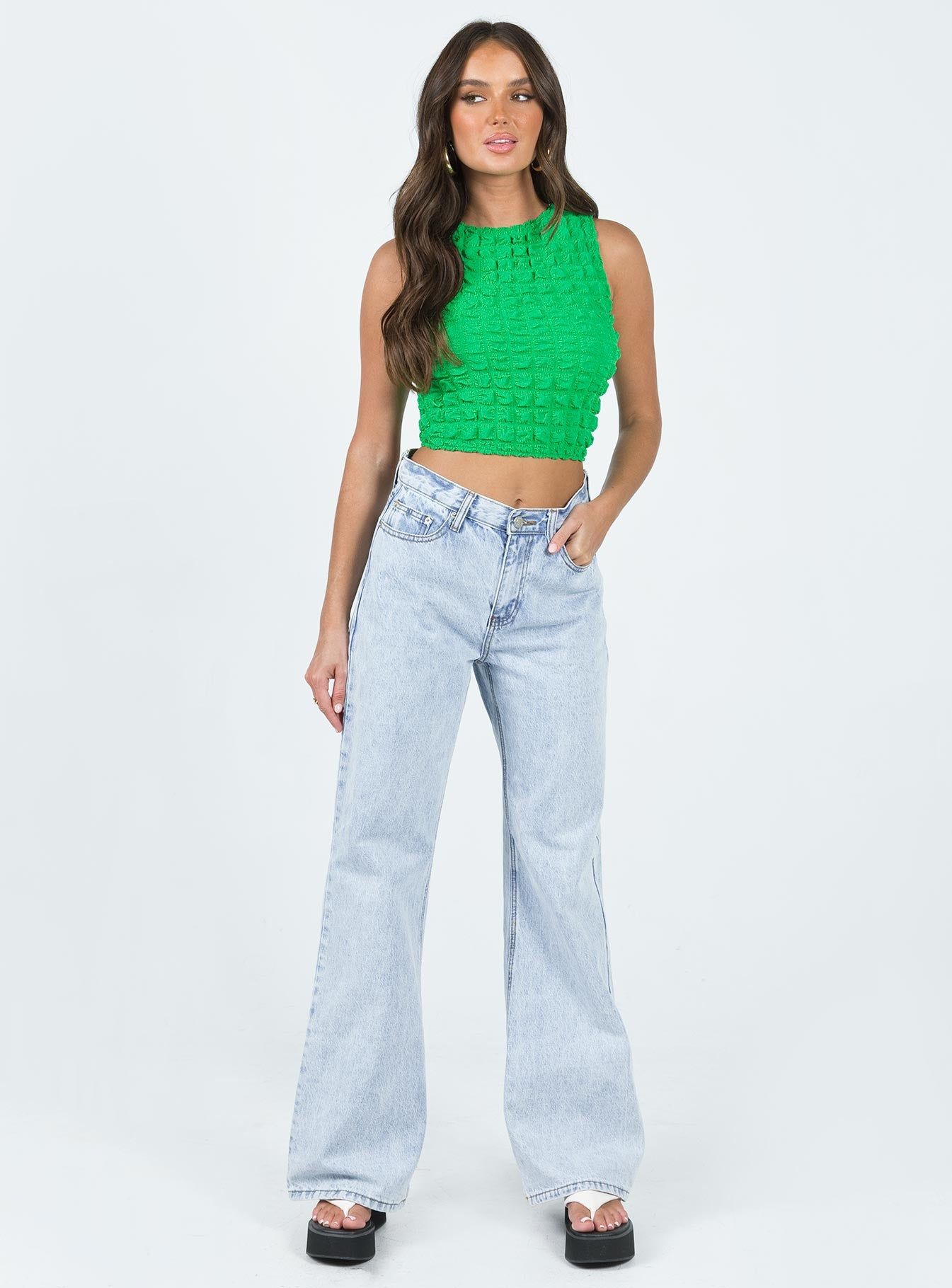 Kendrick Top Green sold by Princess Polly product image thumbnail 3
