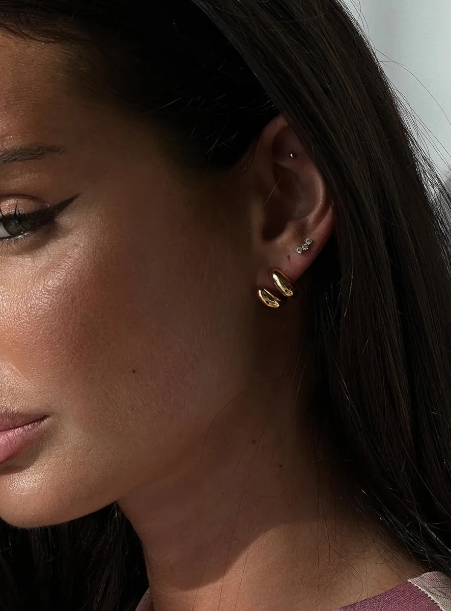 Yueh Earrings Gold sold by Princess Polly
