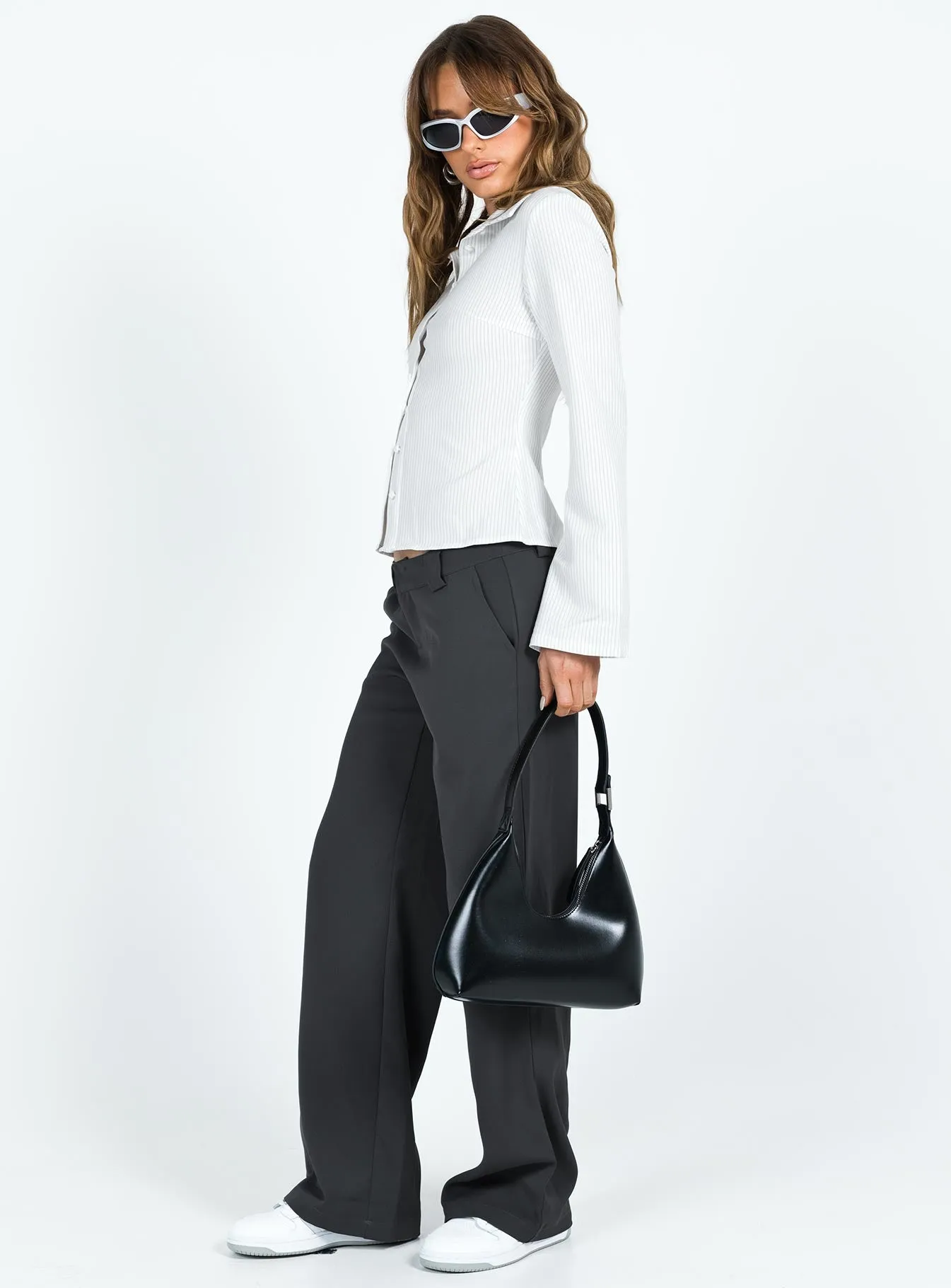 Hillers Pants Slate sold by Princess Polly product image thumbnail 4