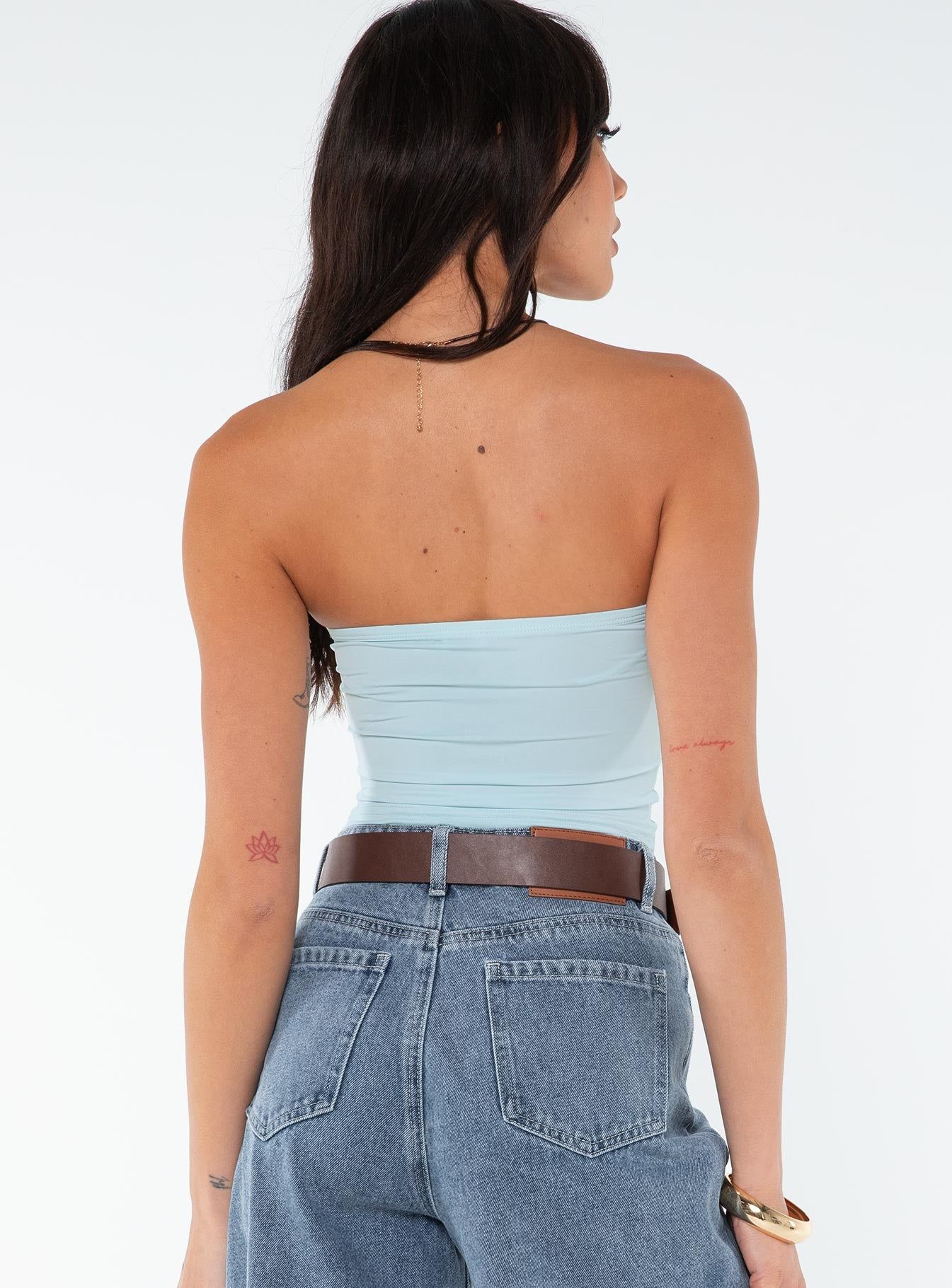 Tomlin Top Baby Blue sold by Princess Polly product image thumbnail 5