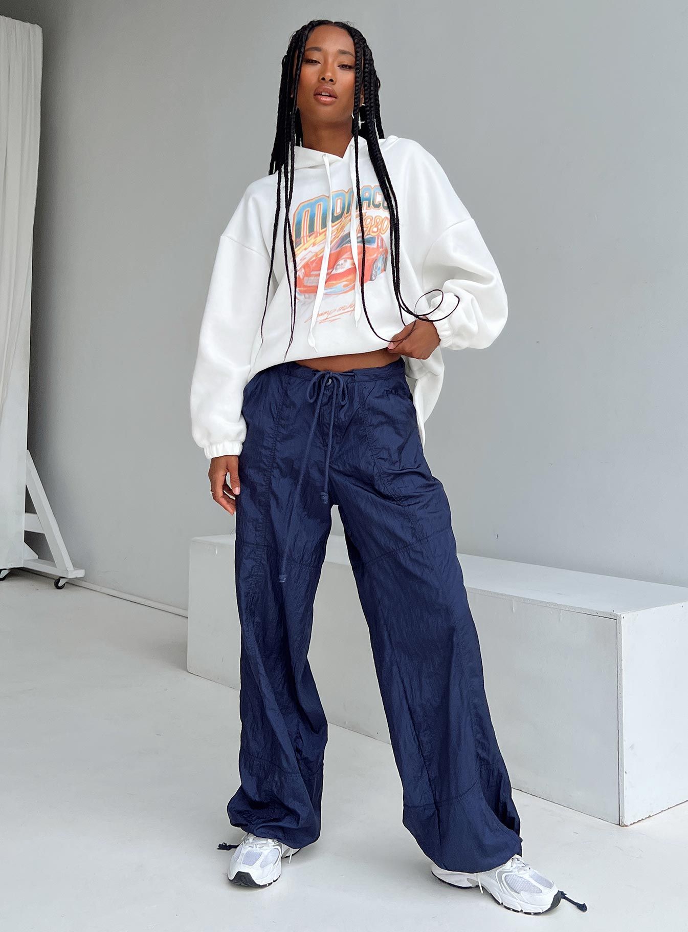 Monaco Racing Hoodie White sold by Princess Polly product image thumbnail 2