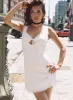 Merrelle Mini Dress White sold by Princess Polly