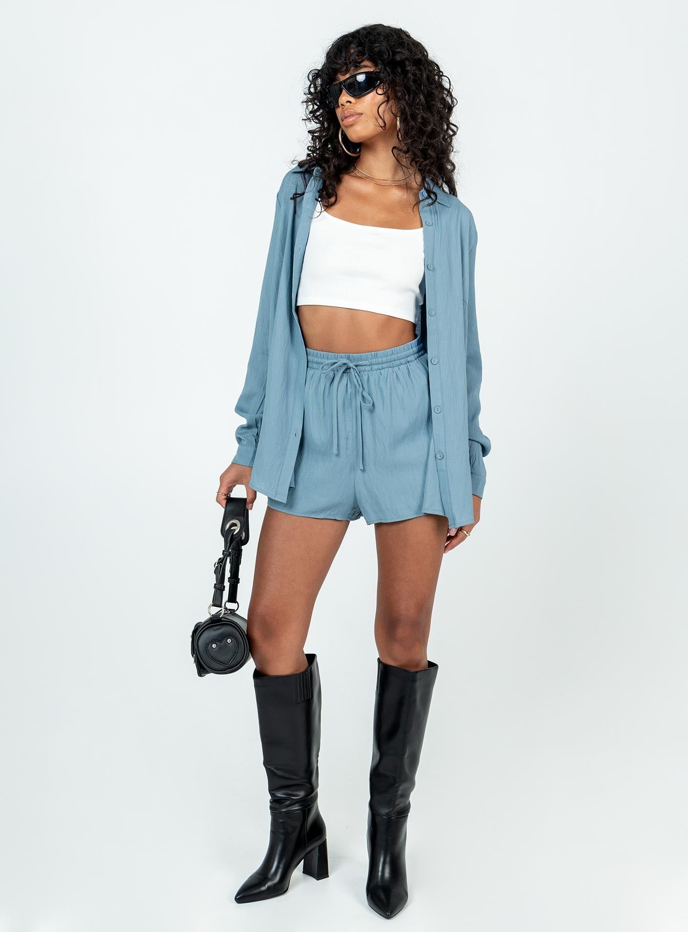 The Chloe Set Slate sold by Princess Polly product image thumbnail 3
