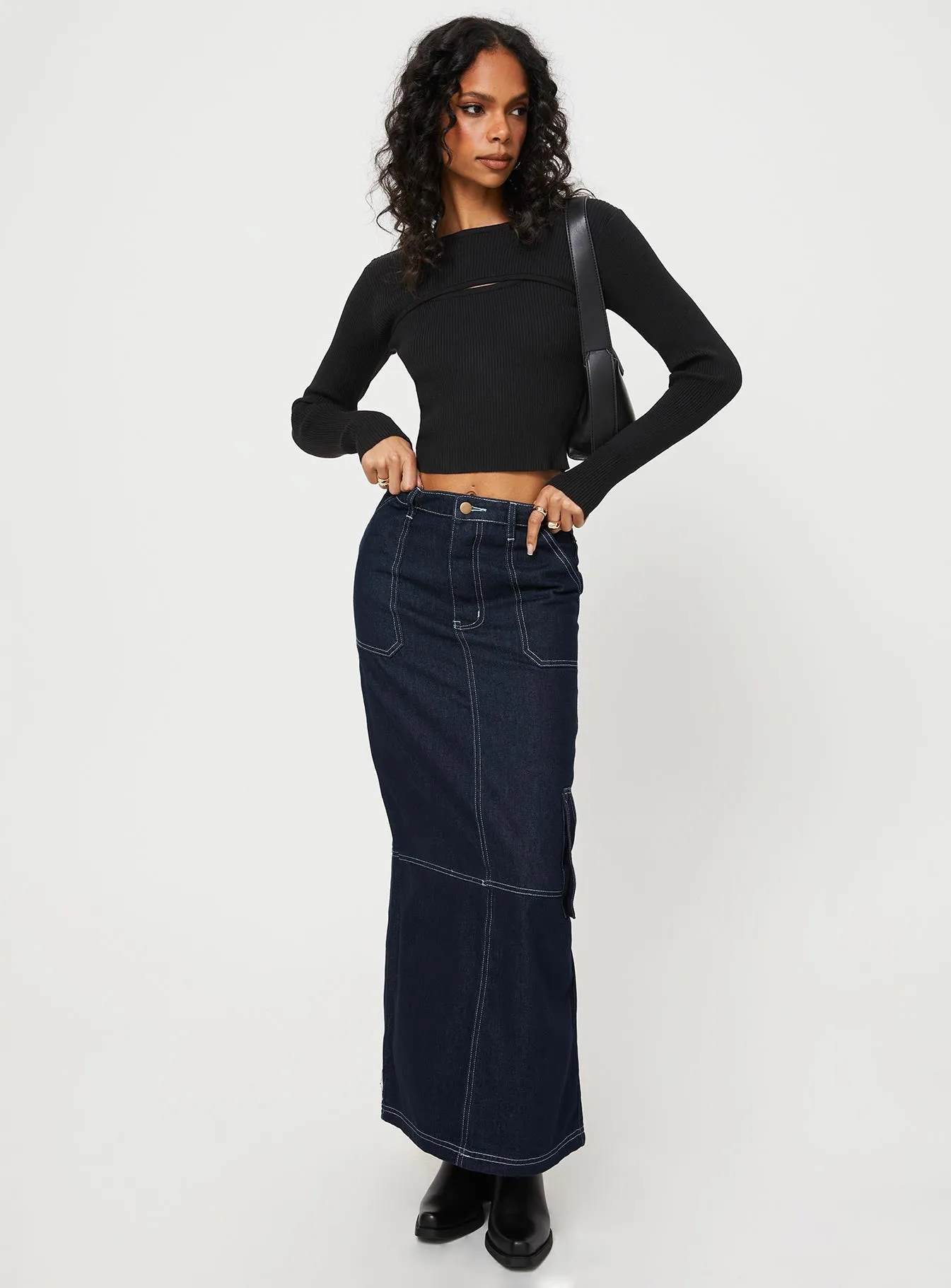 Theresa Sweater Black sold by Princess Polly product image thumbnail 3