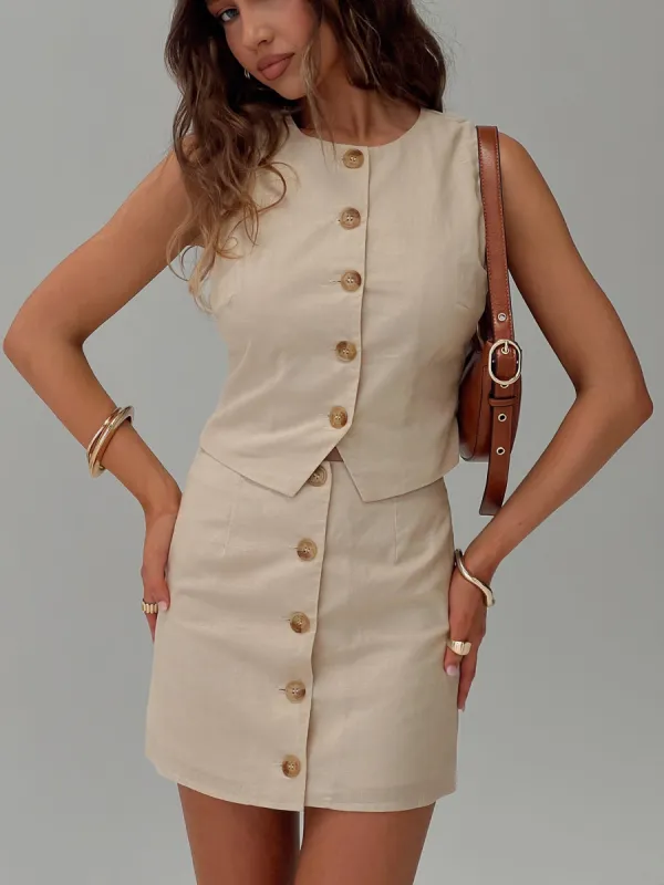 Coralie Set Beige sold by Princess Polly