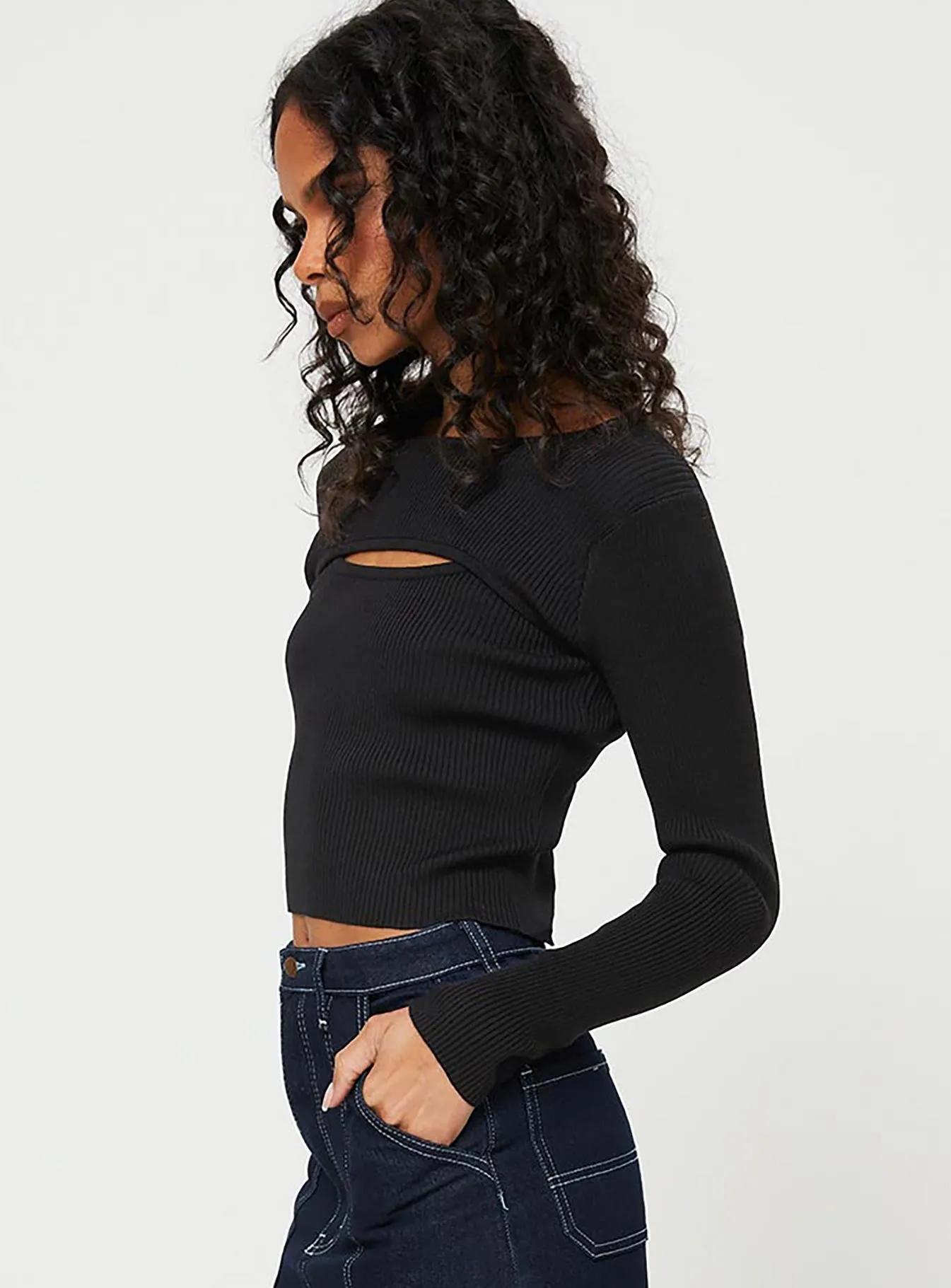 Theresa Sweater Black sold by Princess Polly product image thumbnail 4