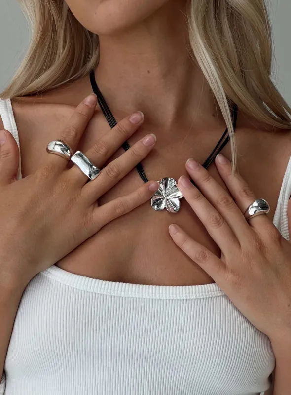 Rene Ring Pack Silver sold by Princess Polly