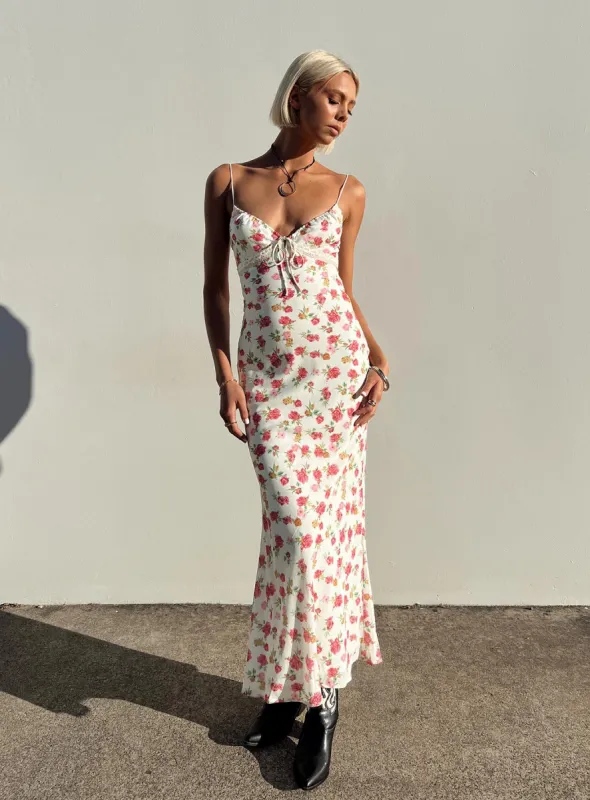 Emily Maxi Dress Multi Floral sold by Princess Polly