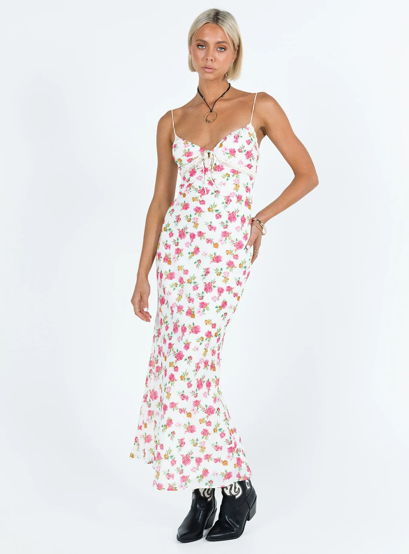 Emily Maxi Dress Multi Floral sold by Princess Polly product image thumbnail 3