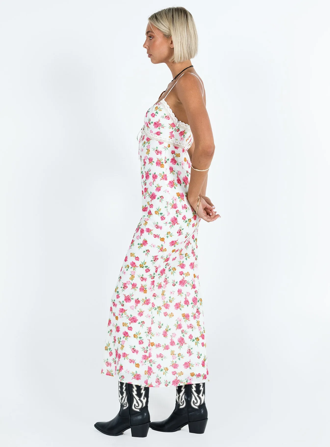 Emily Maxi Dress Multi Floral sold by Princess Polly product image thumbnail 4