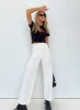 Calcetto Wide Leg Jeans White sold by Princess Polly