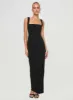 Bombshell Maxi Dress Black Petite sold by Princess Polly