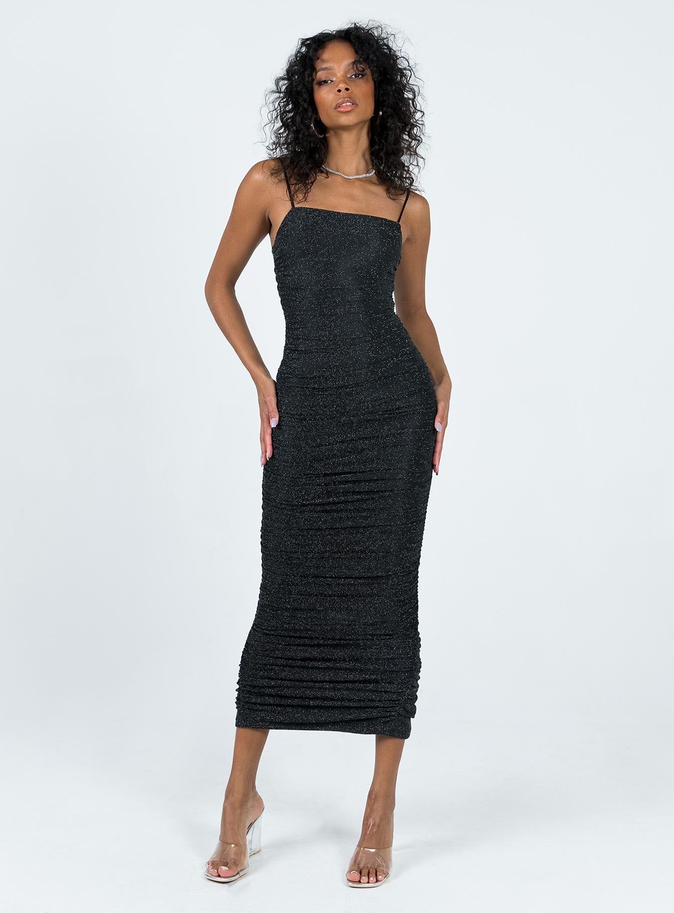 Reeva Maxi Dress Black sold by Princess Polly product image thumbnail 2