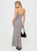 Arabellia Maxi Dress Grey sold by Princess Polly