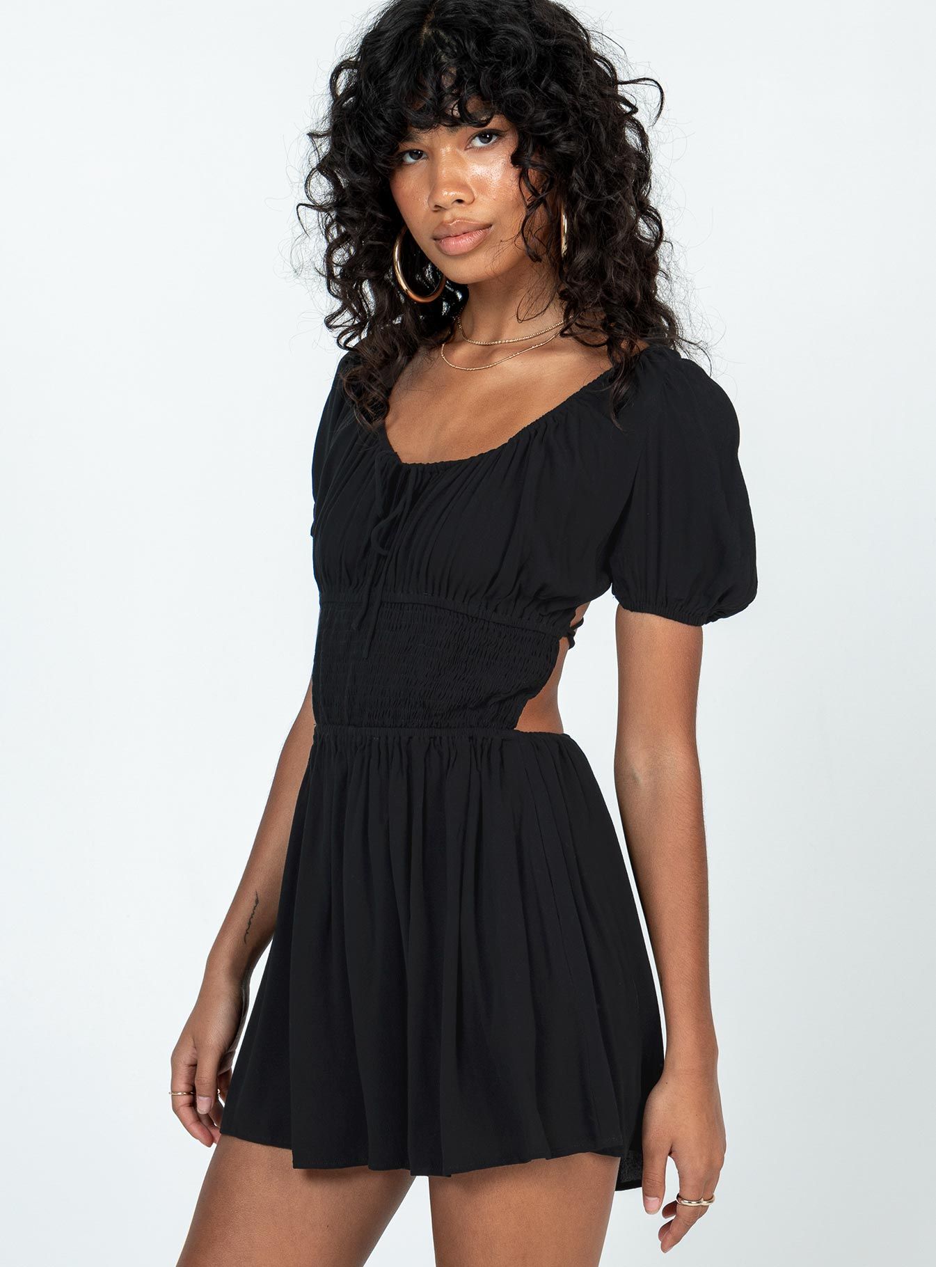 Elijah Romper Black sold by Princess Polly product image thumbnail 4