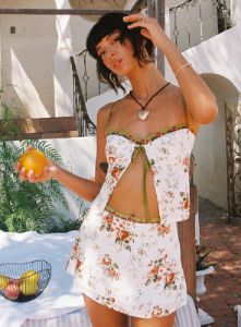 Ringa Rosey Mini Skirt Multi sold by Princess Polly