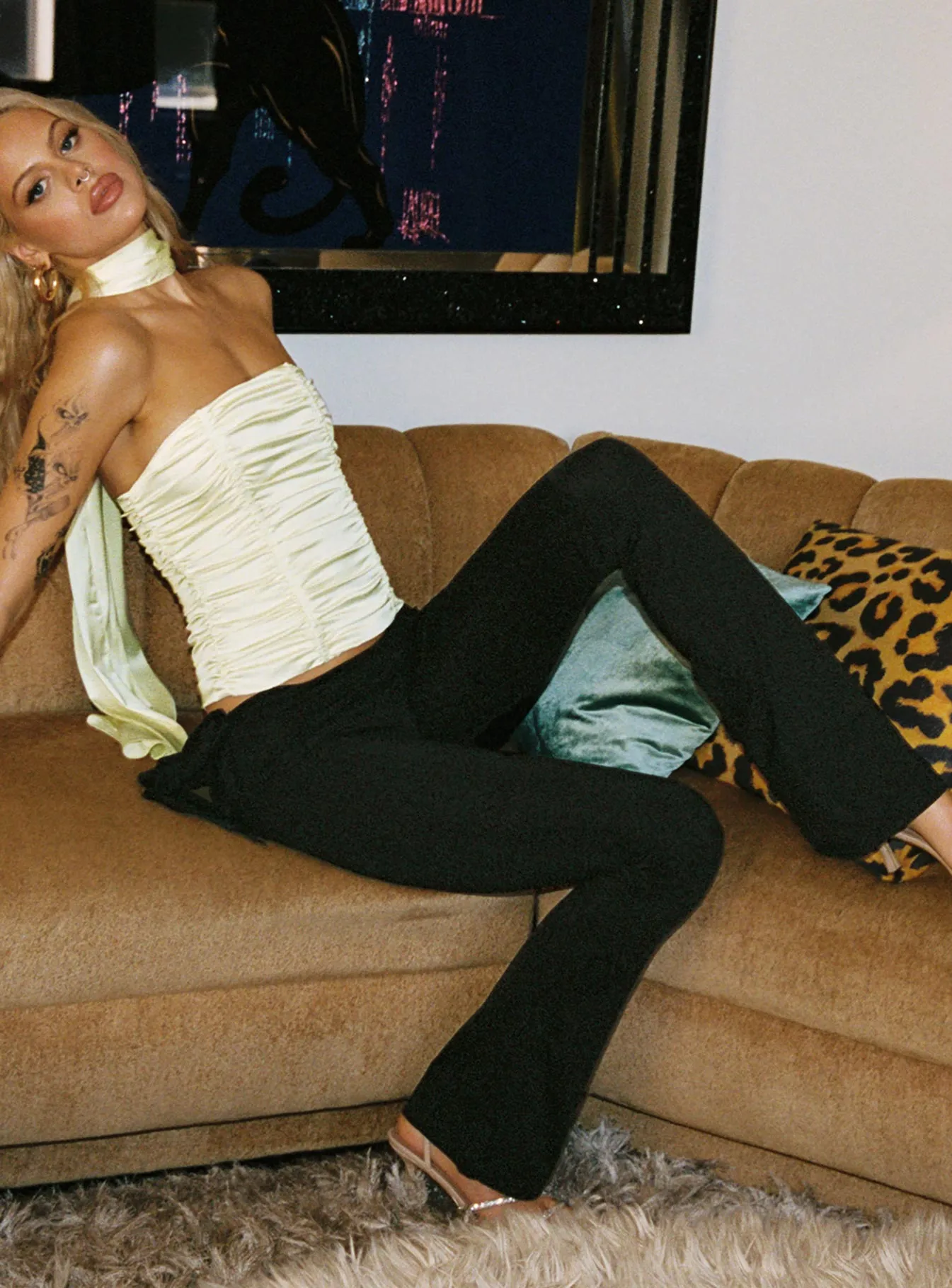 Opulence Pants Onyx sold by Princess Polly product image thumbnail 2