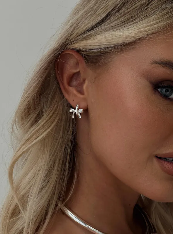 Just Like Magic Earrings Silver sold by Princess Polly