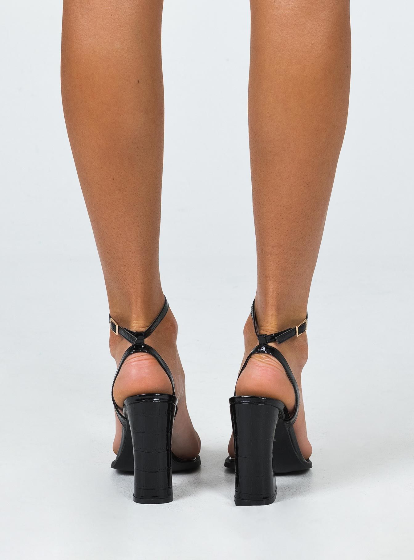 Shanti Heels Black sold by Princess Polly product image thumbnail 4