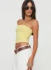 Millert Tube Top Yellow sold by Princess Polly