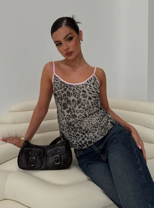 Serenata Top Leopard sold by Princess Polly