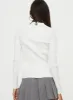 Dustry Long Sleeve Top White sold by Princess Polly