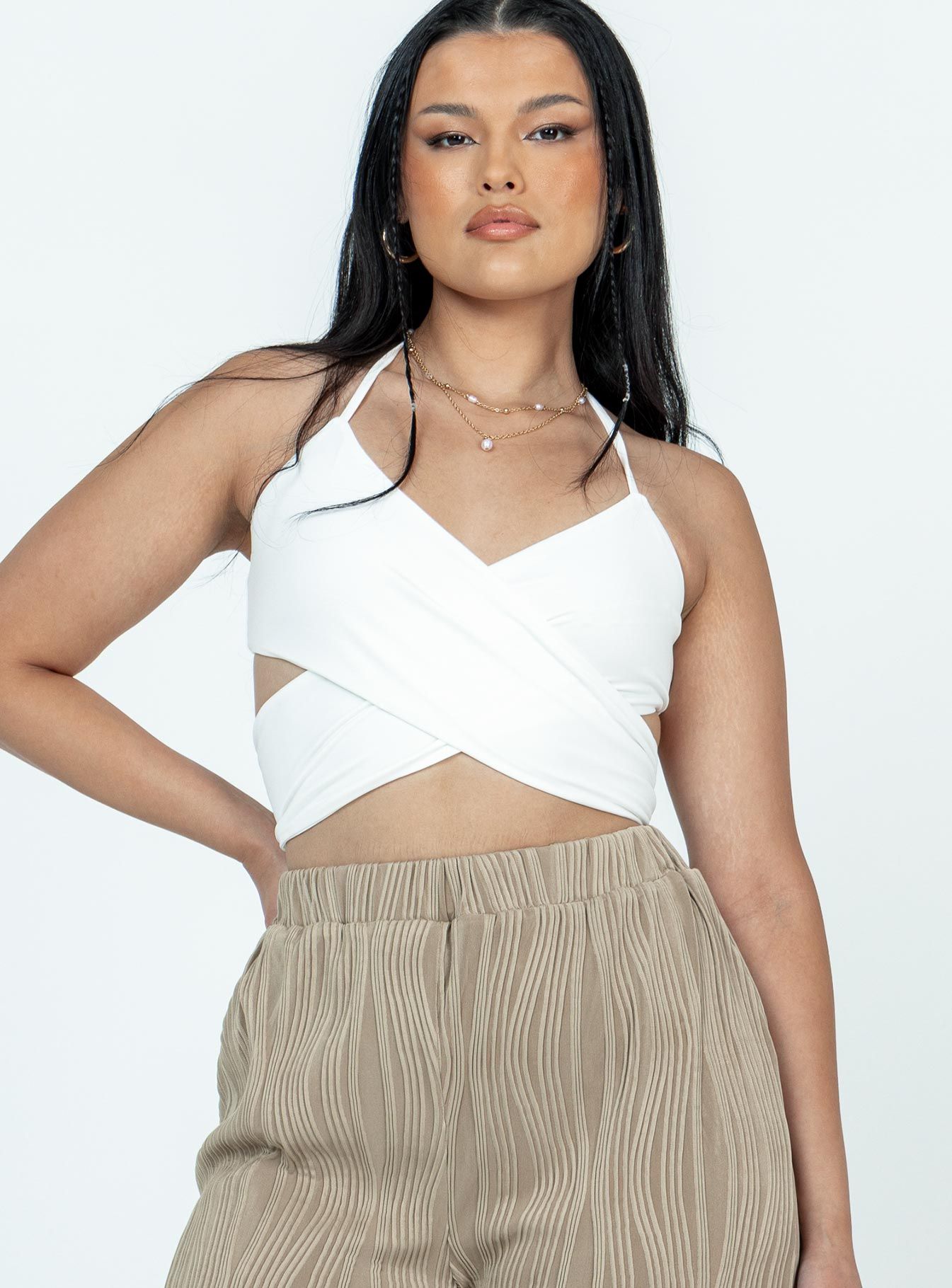 Korath Top White sold by Princess Polly product image thumbnail 2