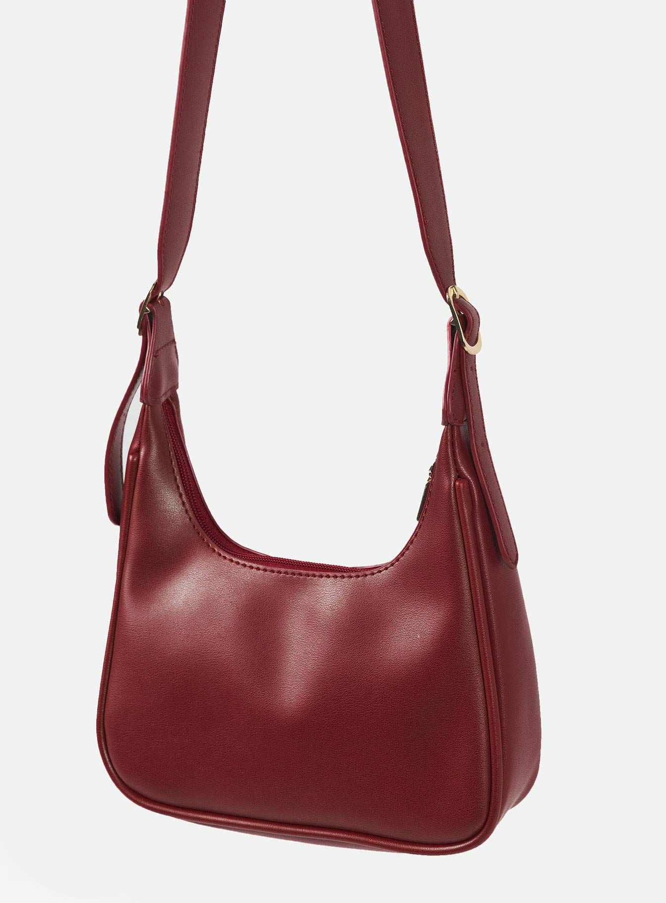 Ludo Shoulder Bag Maroon sold by Princess Polly product image thumbnail 3