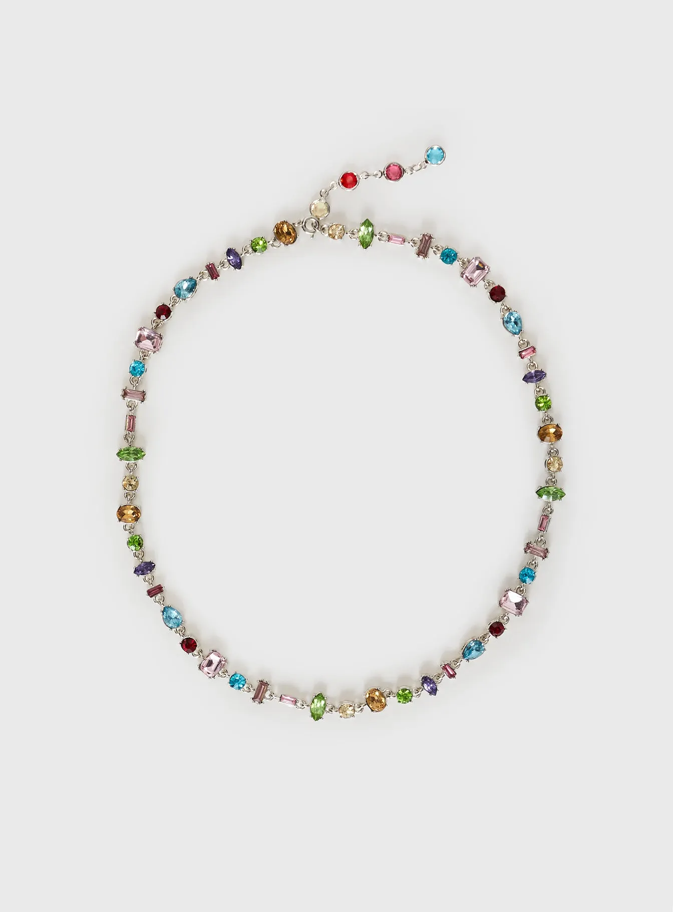 Malakhy Jewel Necklace Multi sold by Princess Polly product image thumbnail 2